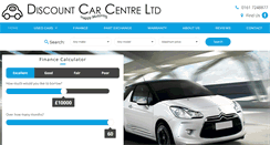 Desktop Screenshot of dcc-cars.co.uk